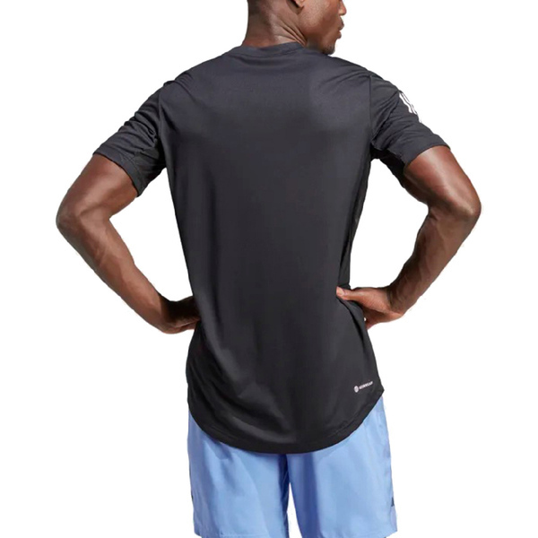 Adidas Club 3str Tee HS3262 男 短袖 上衣 亞洲版 運動 網球 透氣 吸濕 排汗 黑白