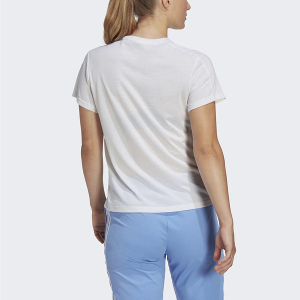 Adidas TR-ES Crew T HR7796 女 短袖上衣 訓練 運動 健身 輕量 吸濕排汗 透氣 舒適 白