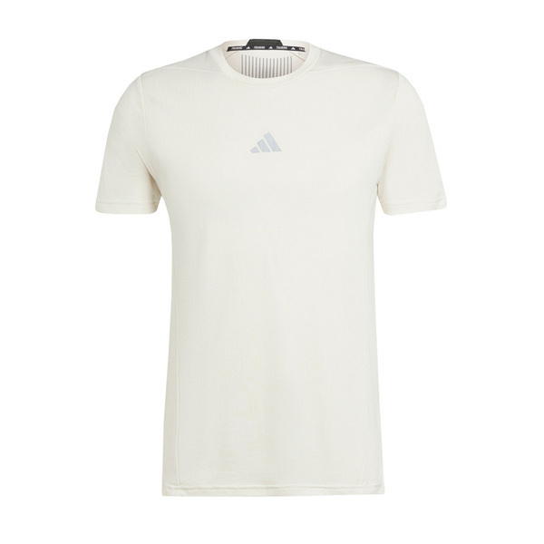 Adidas D4T HR Tee IL7133 男 短袖 上衣 運動 健身 訓練 慢跑 吸濕排汗 透氣 修身 米白