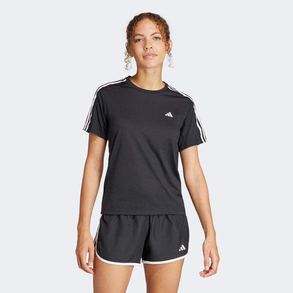 Adidas OTR E 3S Tee IQ3875 女 短袖 上衣 運動 慢跑 路跑 訓練 吸濕排汗 反光 黑白