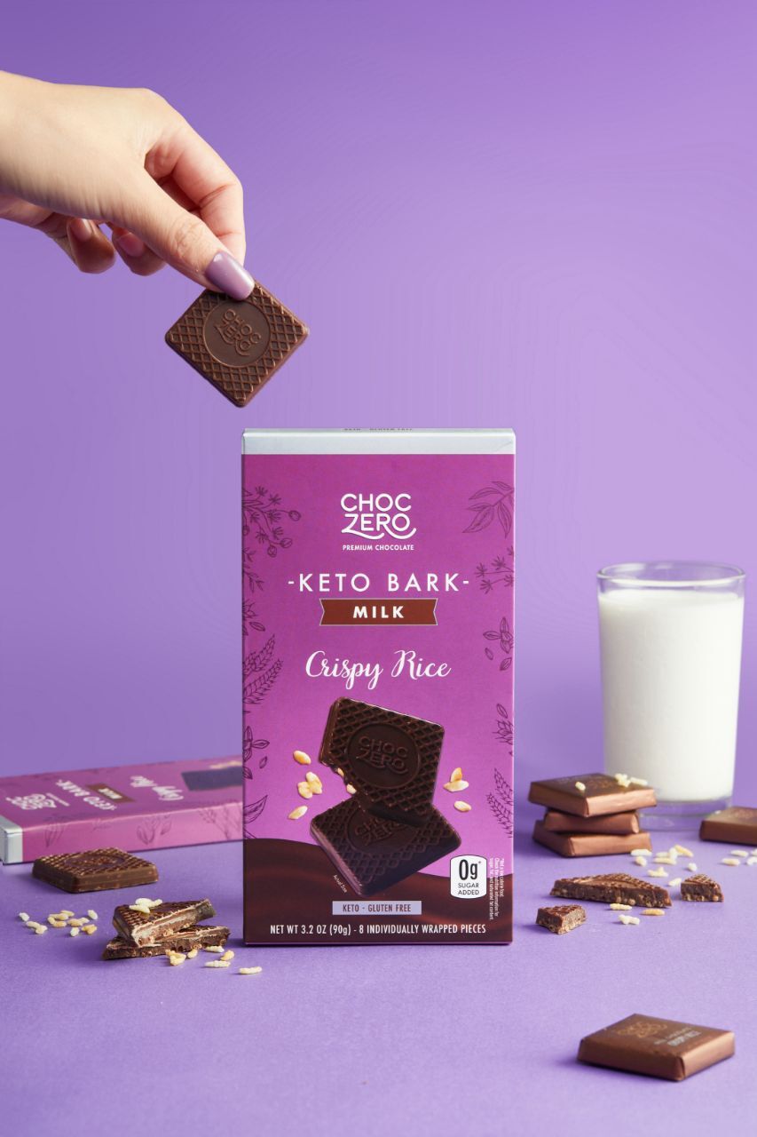 Choczero - 脆米牛奶朱古力 90g  (8小塊獨立包裝)