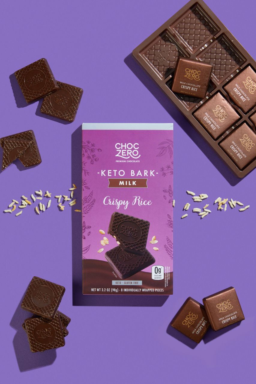 Choczero - 脆米牛奶朱古力 90g  (8小塊獨立包裝)