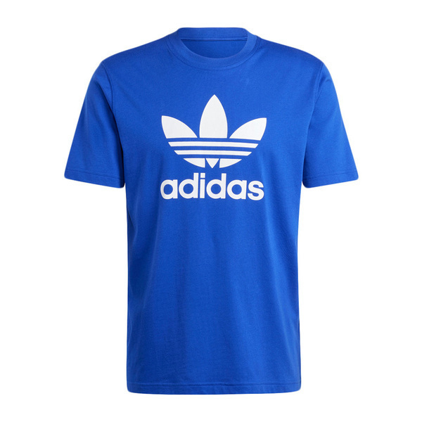 Adidas Trefoil T-Shirt IZ3058 男 短袖 上衣 T恤 運動 經典 三葉草 百搭 藍