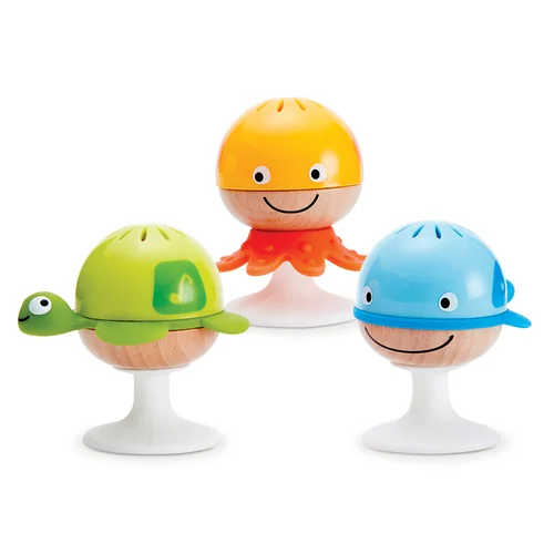 德國 Hape 海洋動物吸盤沙鈴組