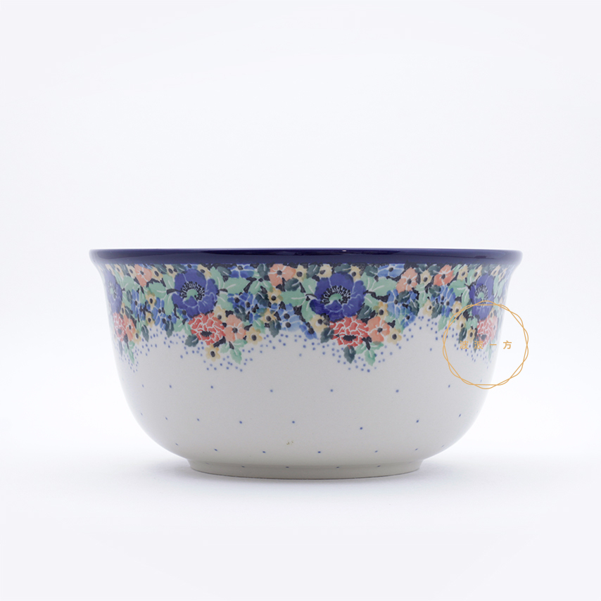 沙拉碗-深-Ø21.5cm-高11cm-迷漾花園