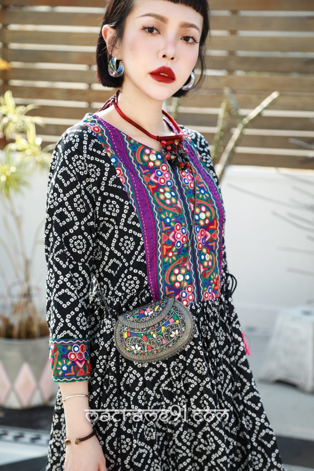 MACRAME 袋- MACC0239B