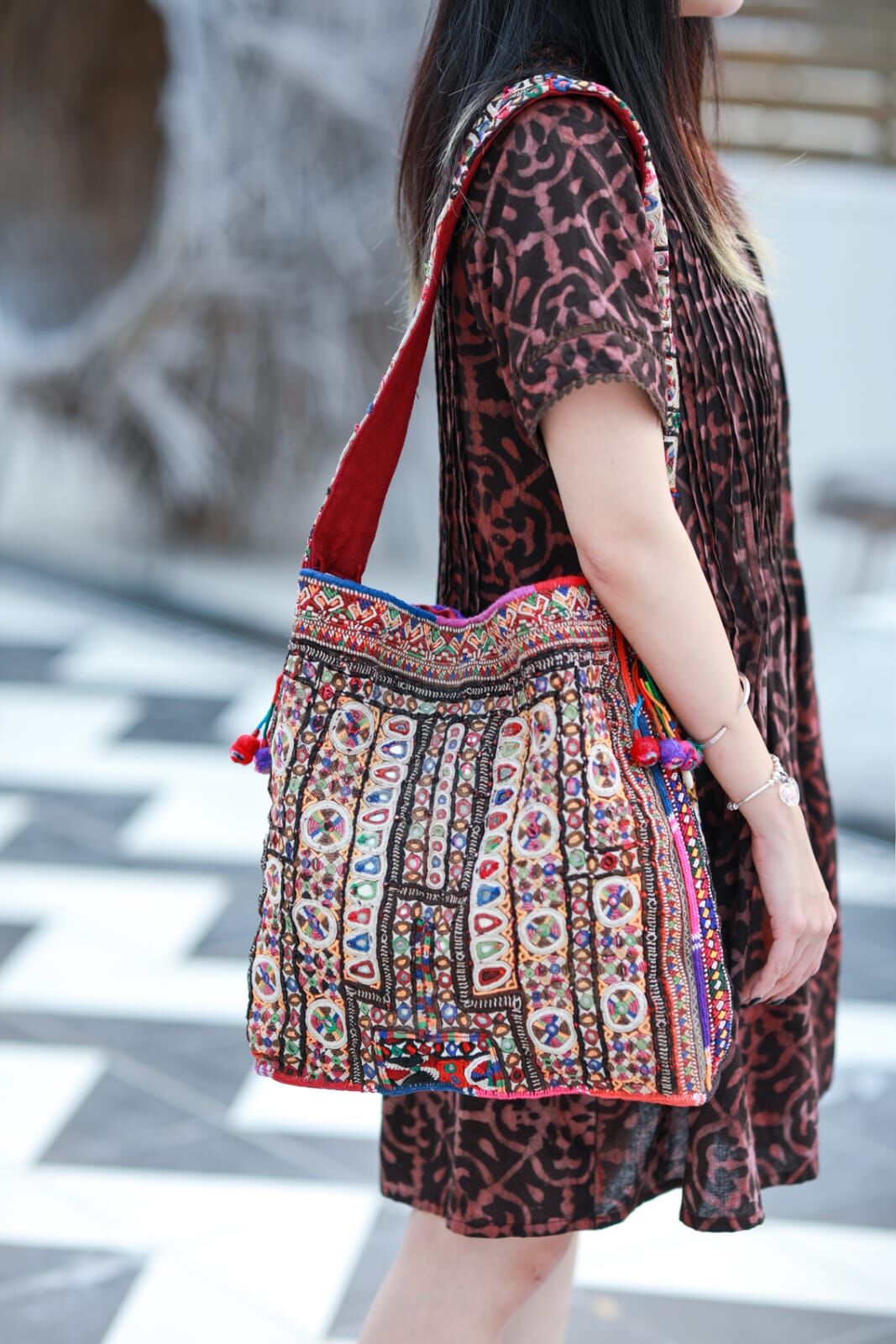 MACRAME 袋- MACC0173