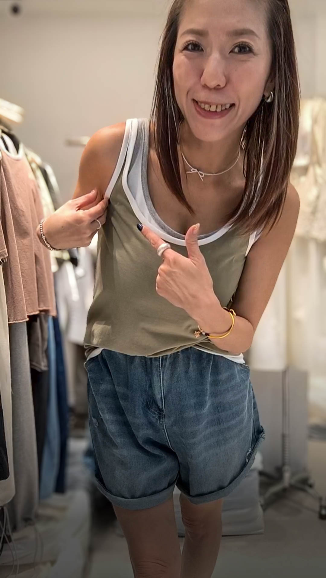 📢PM_K0685 ▶️背心 👉Free size B:94-102cm L:62cm👈