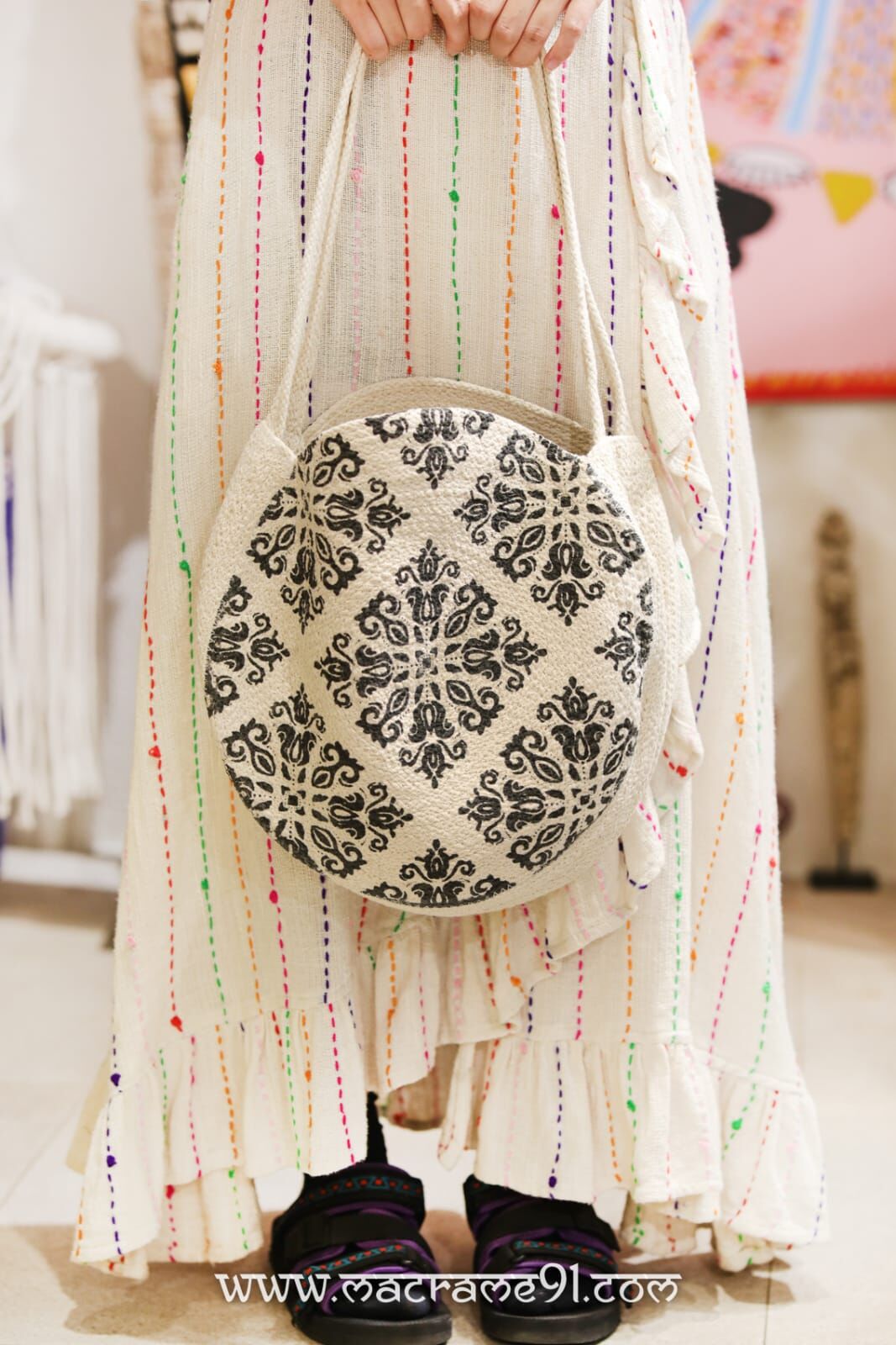 MACRAME 袋- MACC0165