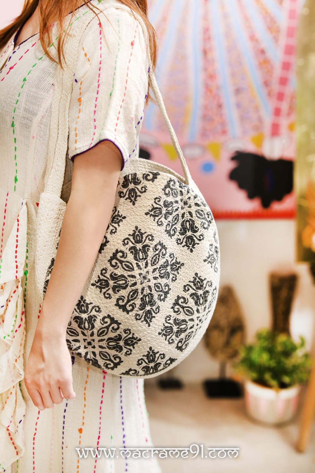 MACRAME 袋- MACC0165