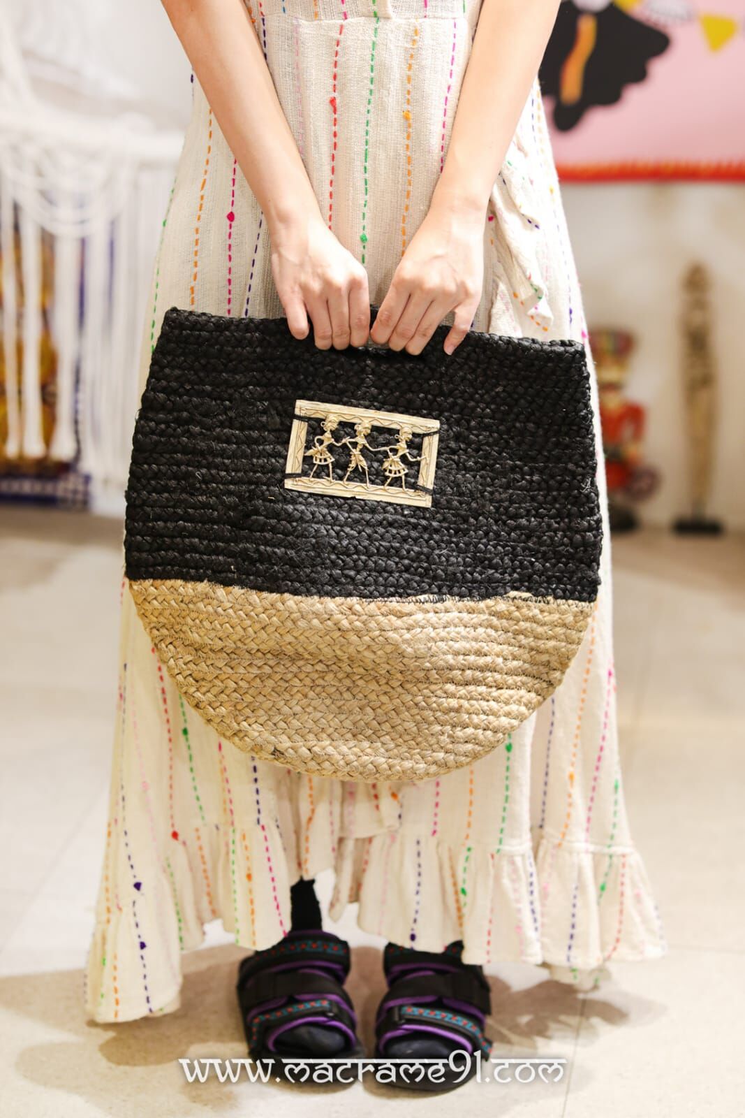 MACRAME 袋- MACC0169