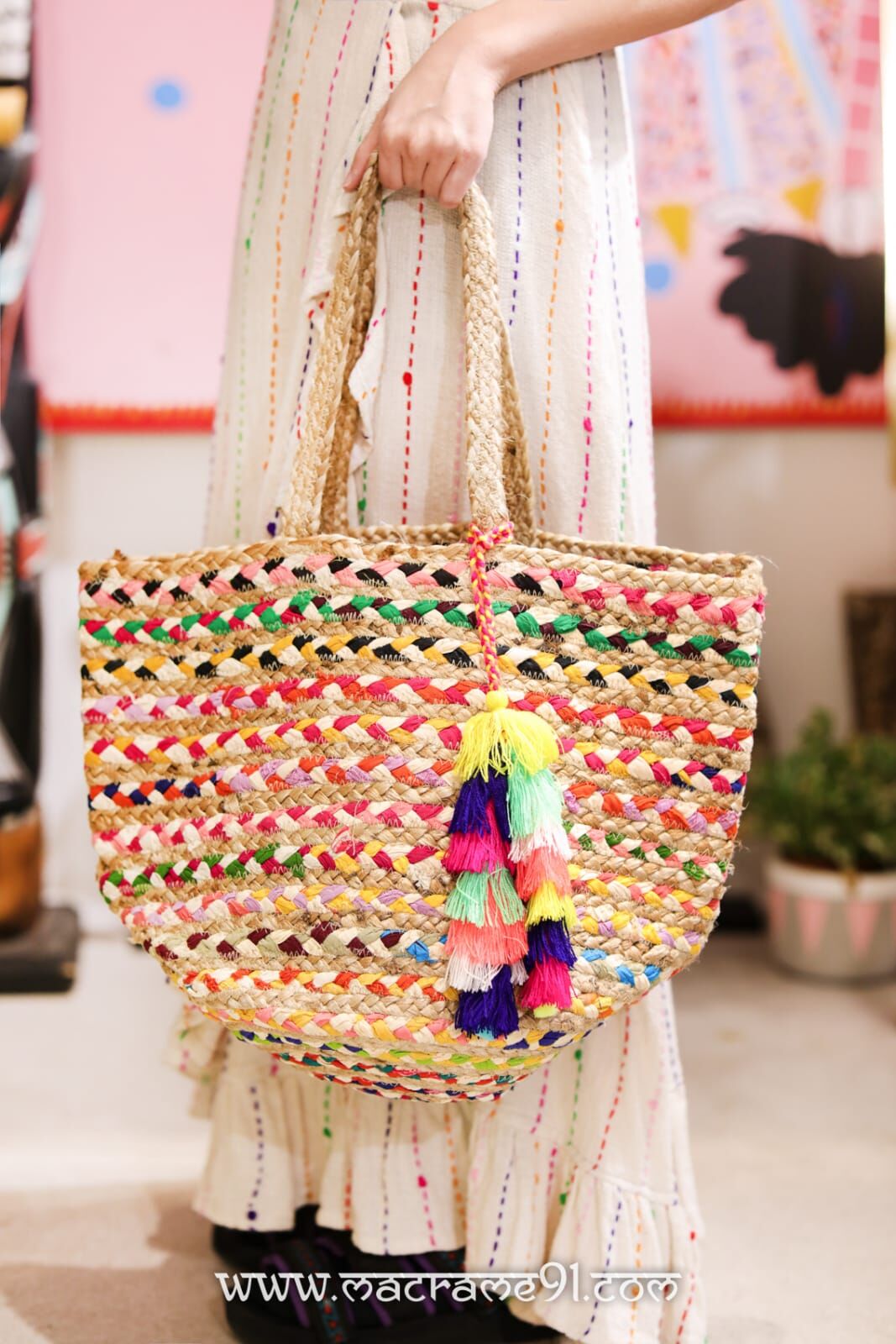 MACRAME 藤袋- MACC0046