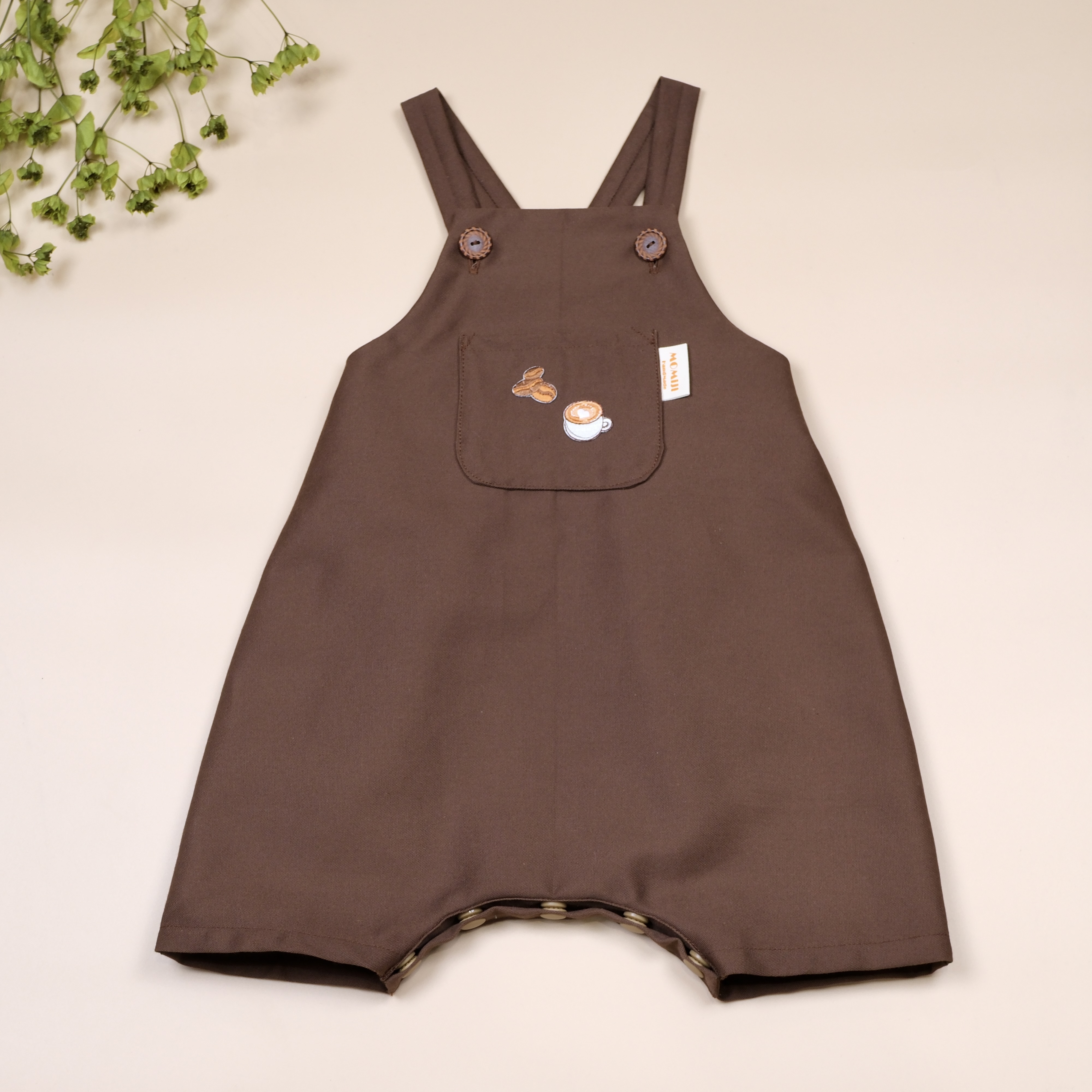 咖啡好喝 ෆ 手作吊帶包屁衣