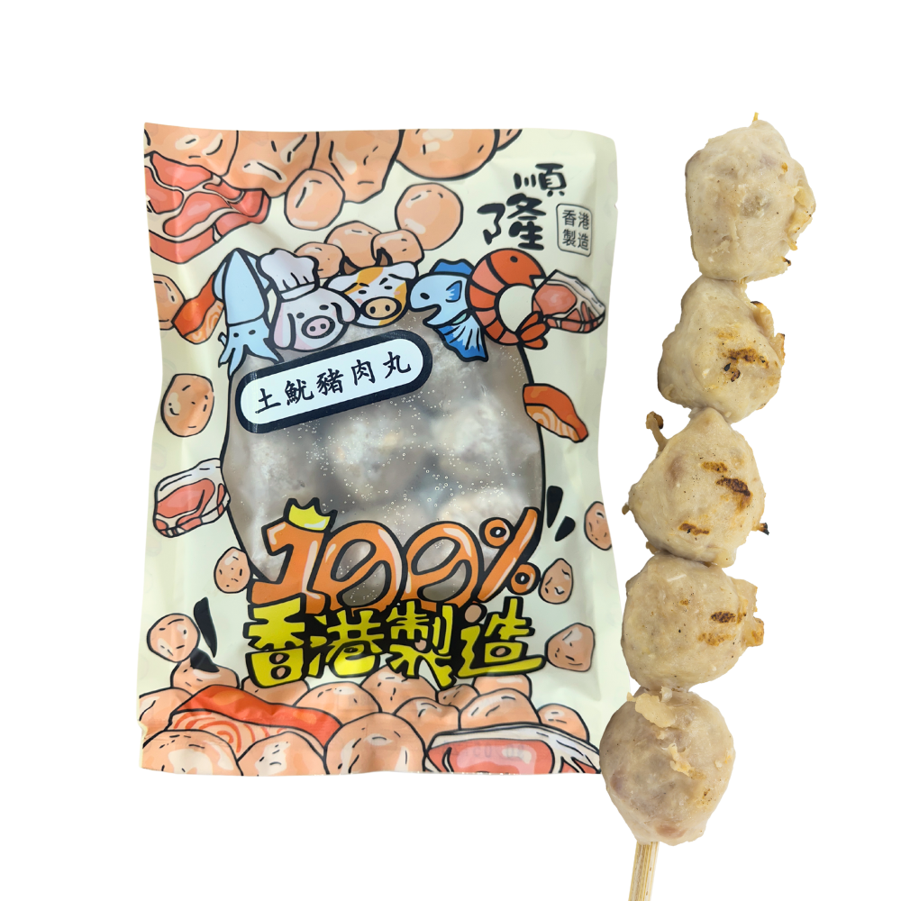 Organic Mama - 香港製造土魷豬肉丸 - 一包9粒 (190g) (MA249)