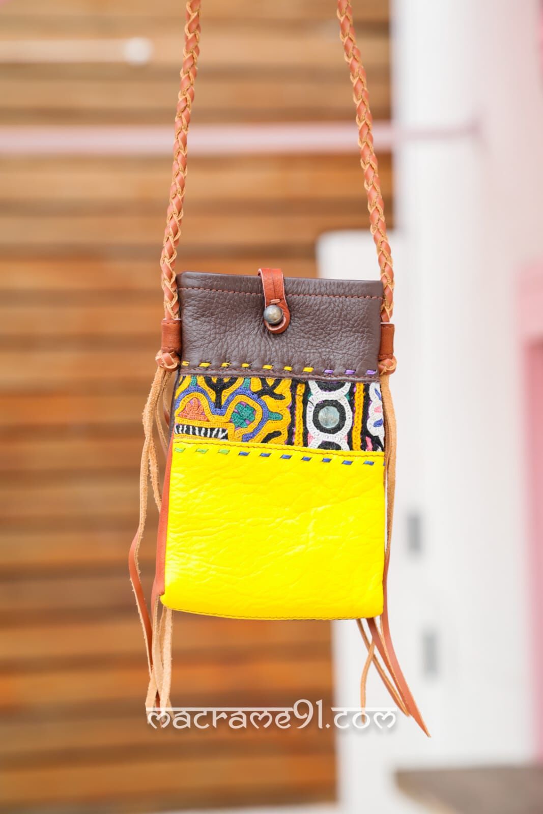 MACRAME 袋 - T1507G- 12 (0316)