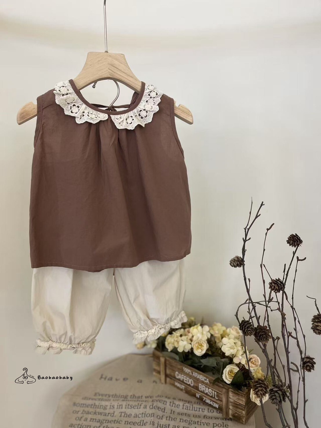 可可蕾絲娃娃衫