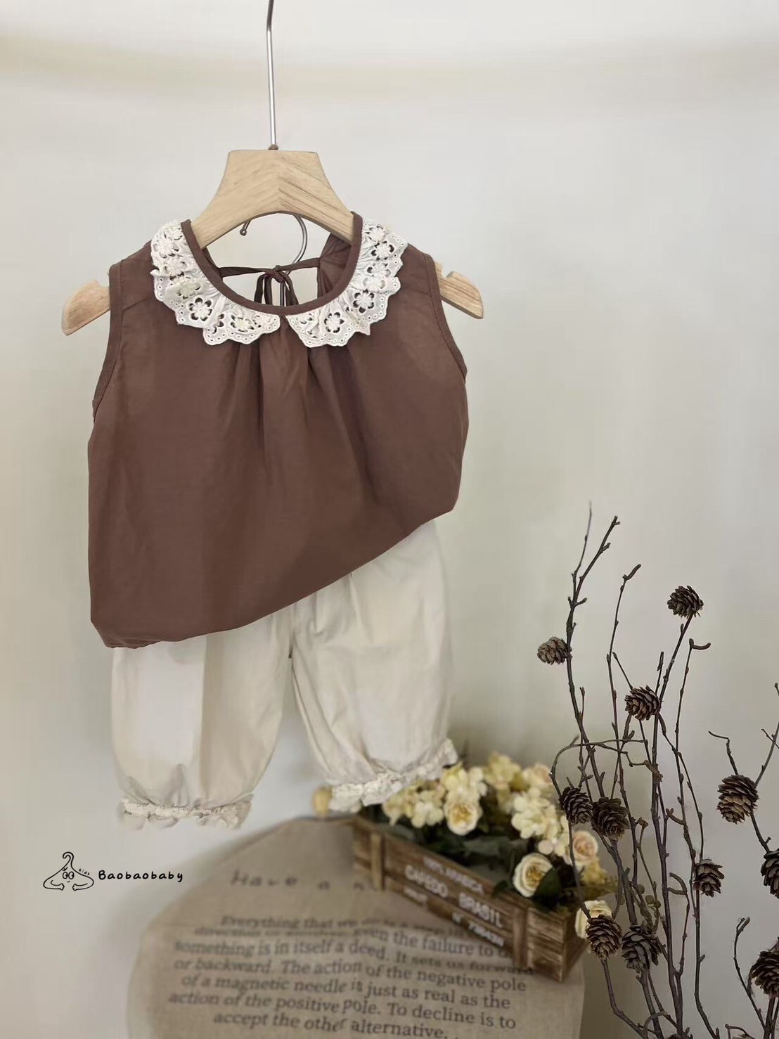 可可蕾絲娃娃衫