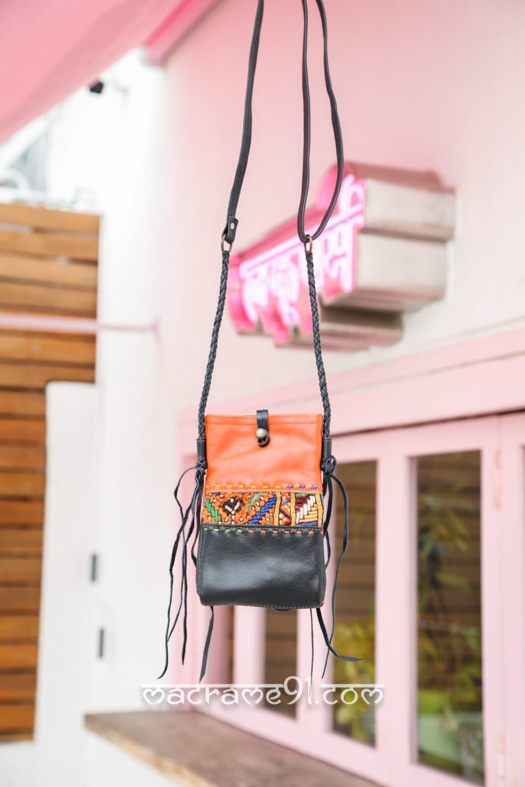 MACRAME 袋 - T1507G- 8 (0316)