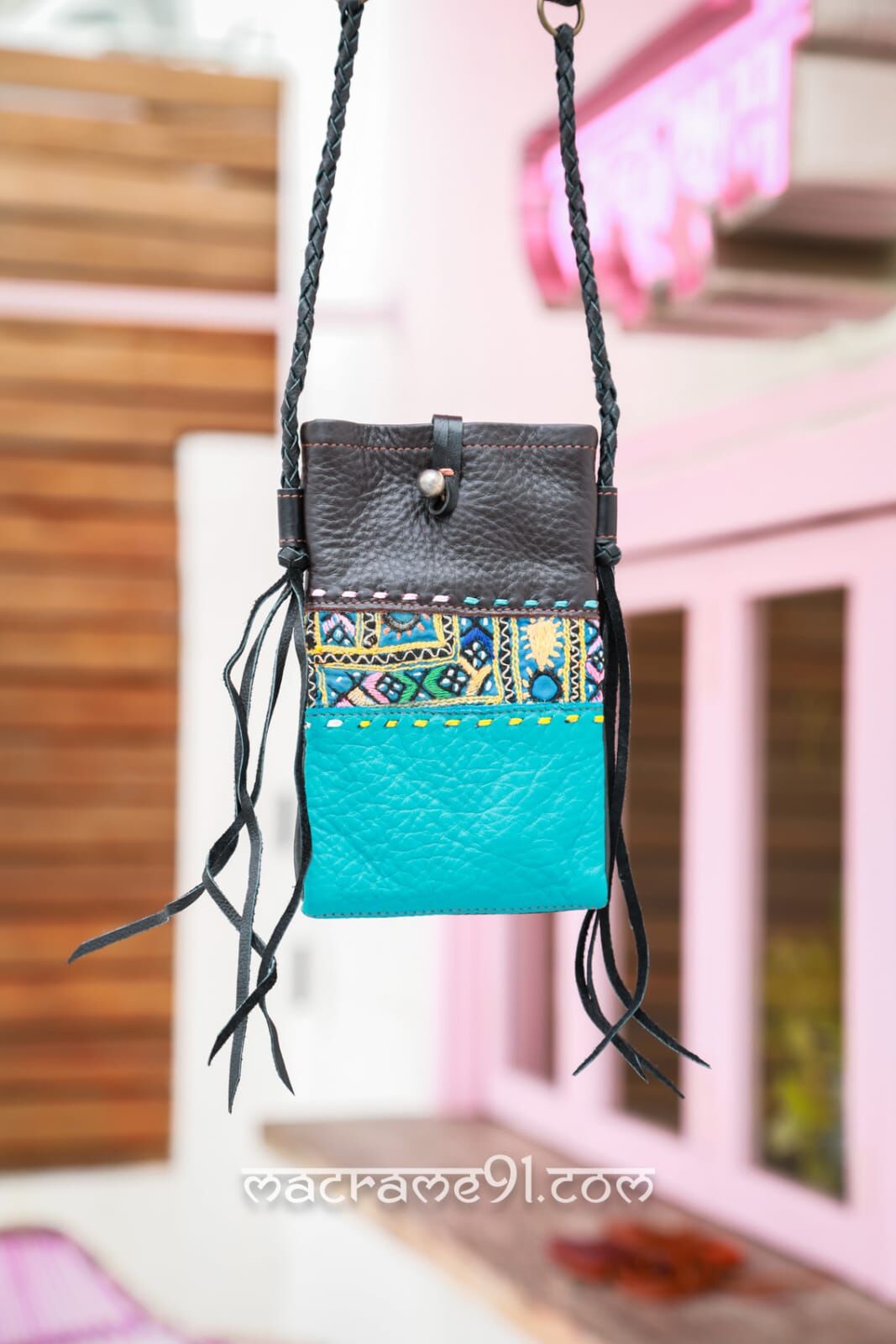 MACRAME 袋 - T1507G- 2 (0316)