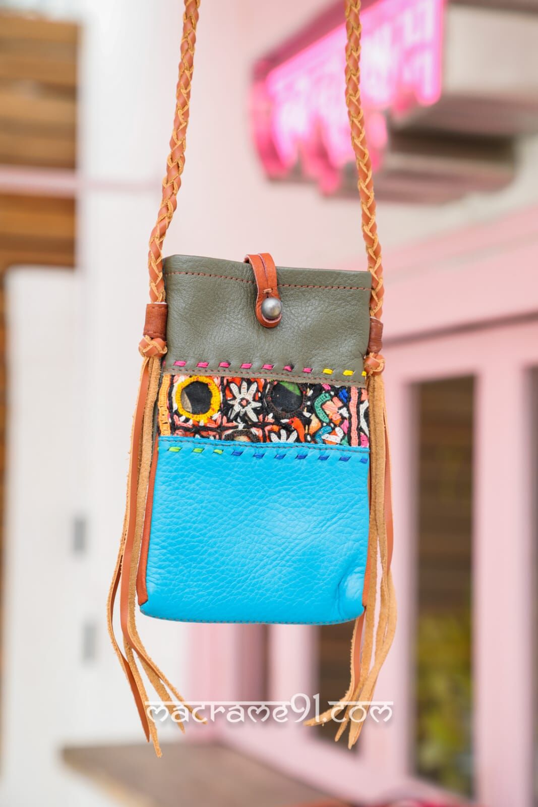 MACRAME 袋 - T1507G- 1 (0316)