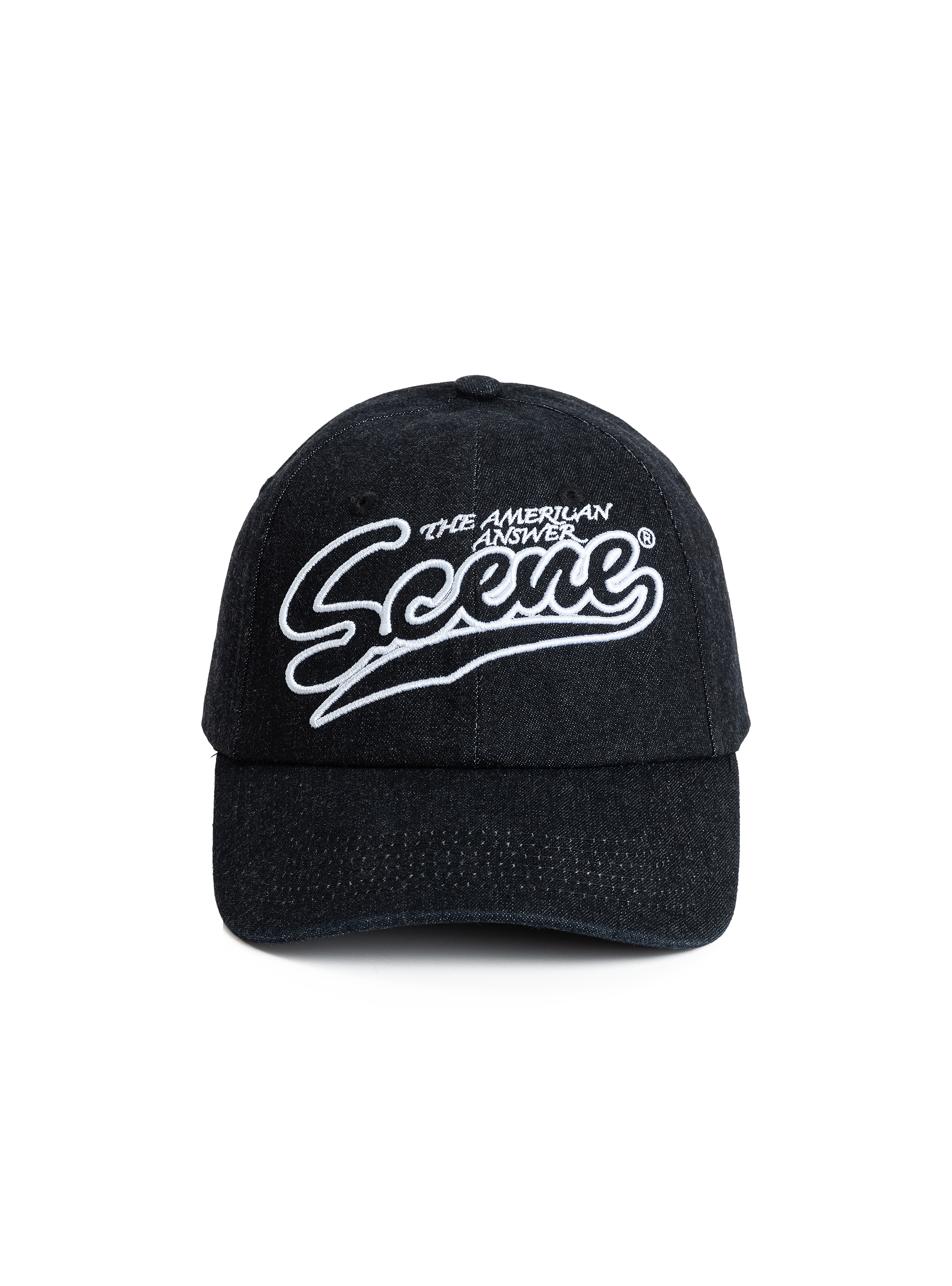 SC DENIM CAP // BLK