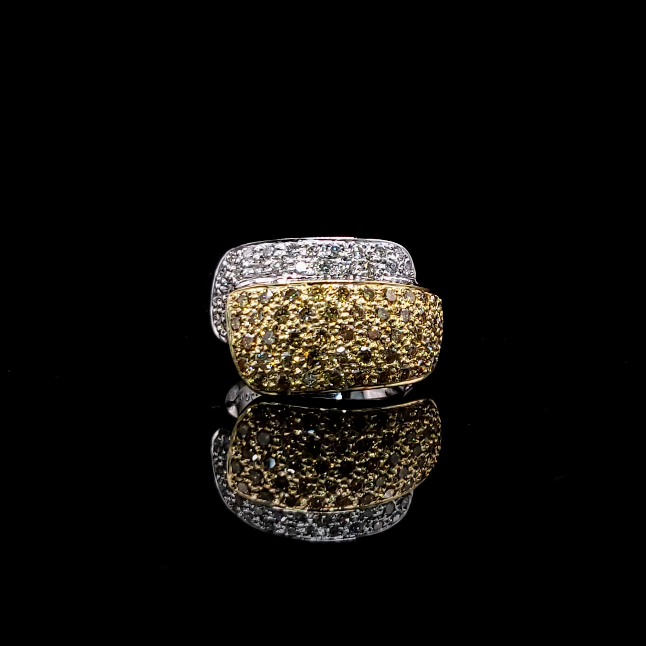 18K White Gold 1.10ct Diamond Ring