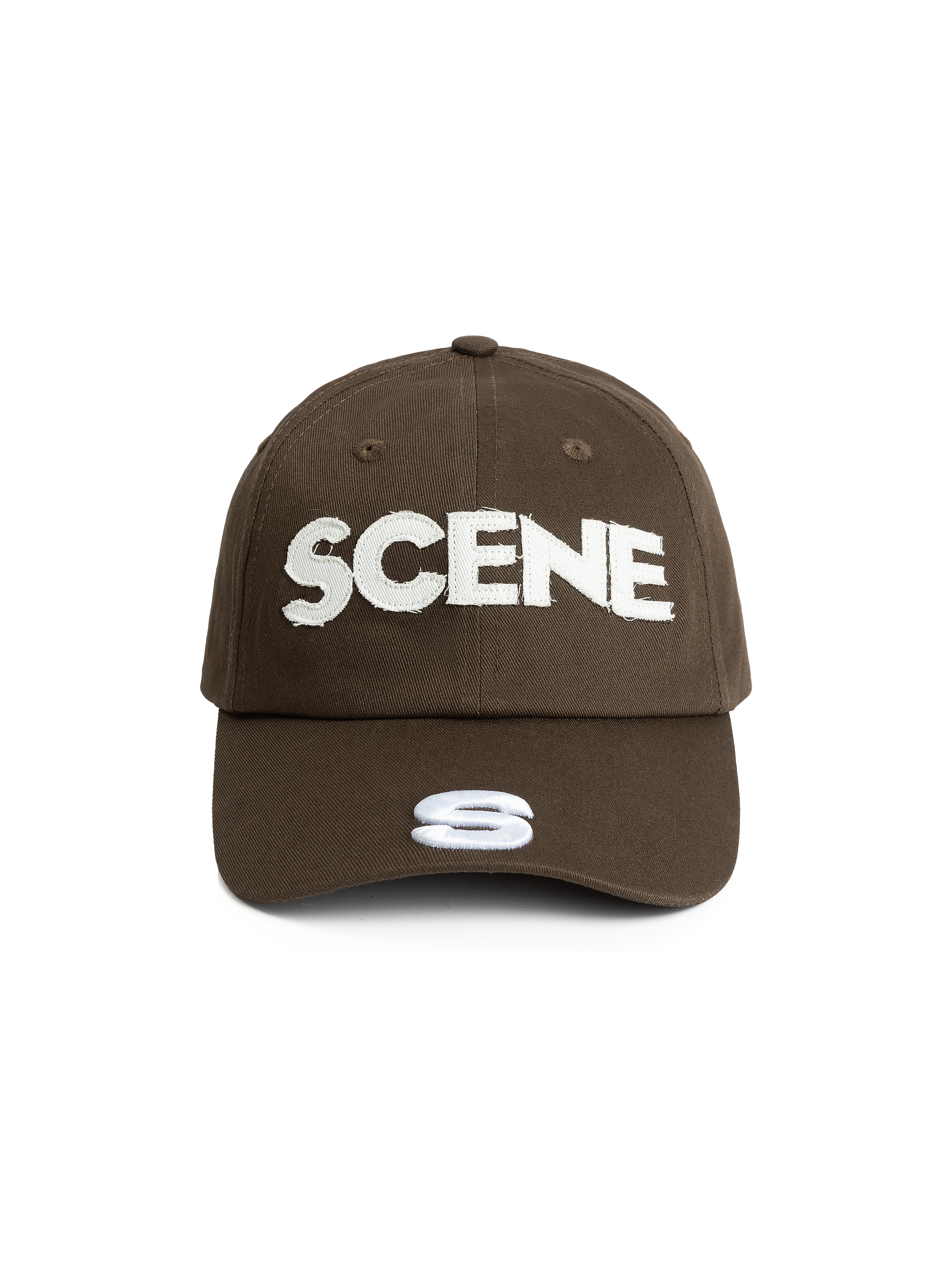 SC PATCH DISTRESSED CAP // BROWN