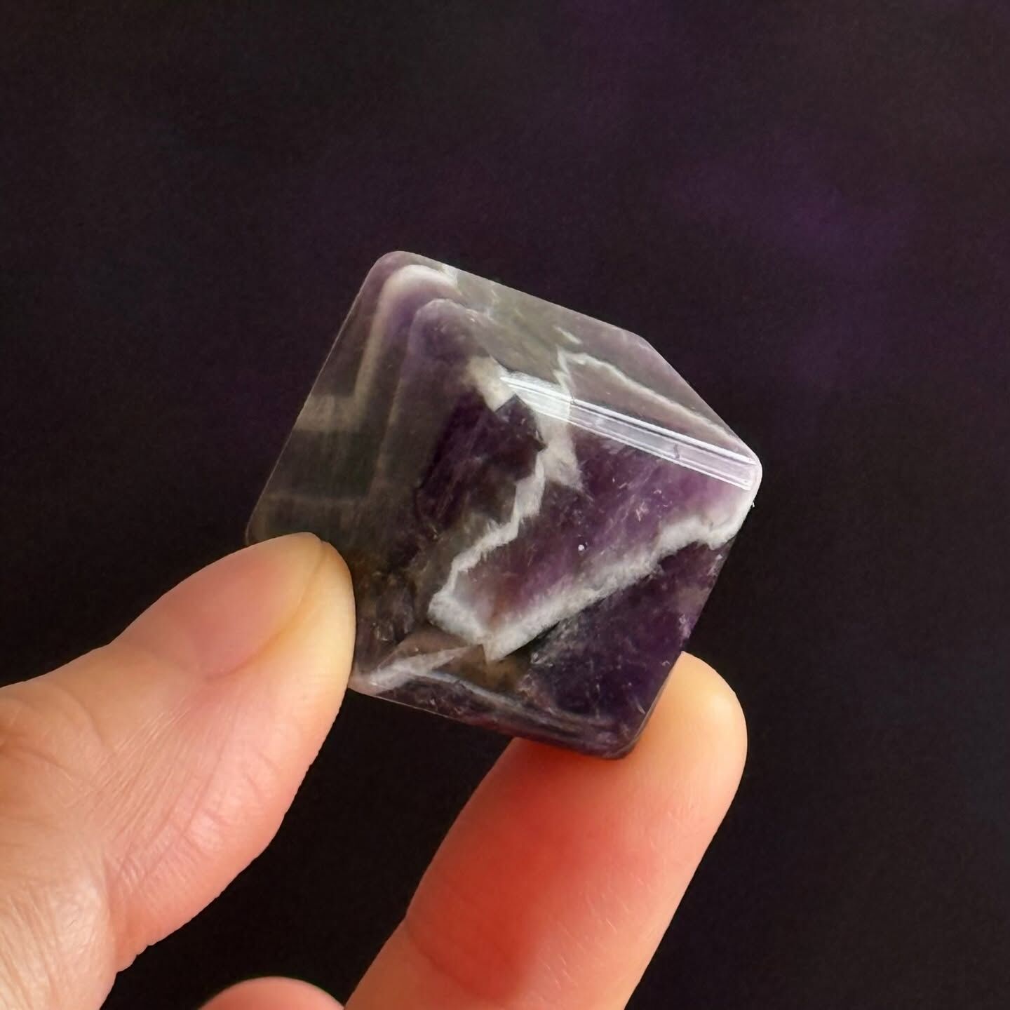 [原石] 夢幻紫水晶 水晶方塊