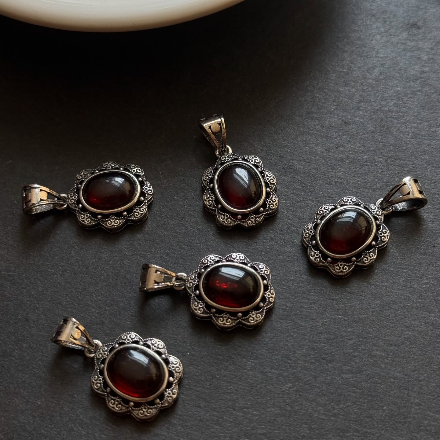 [原石] 石榴石 項鏈吊墜