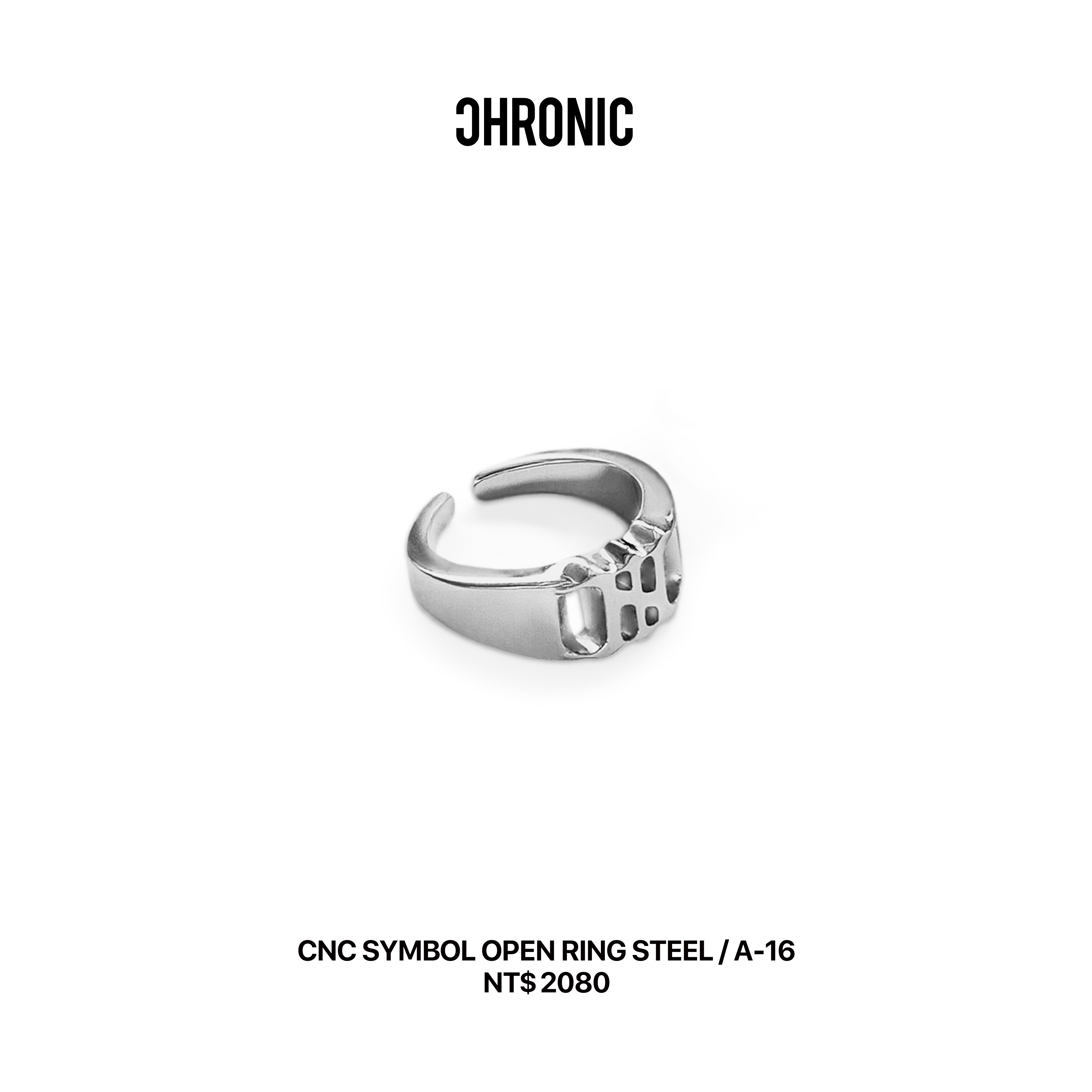 CNC SYMBOL OPEN RING