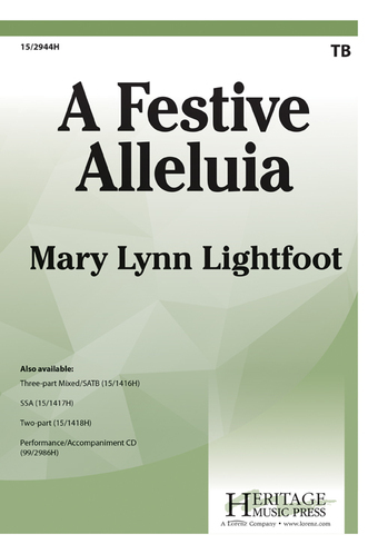 【男聲二部】《A Festive Alleluia》