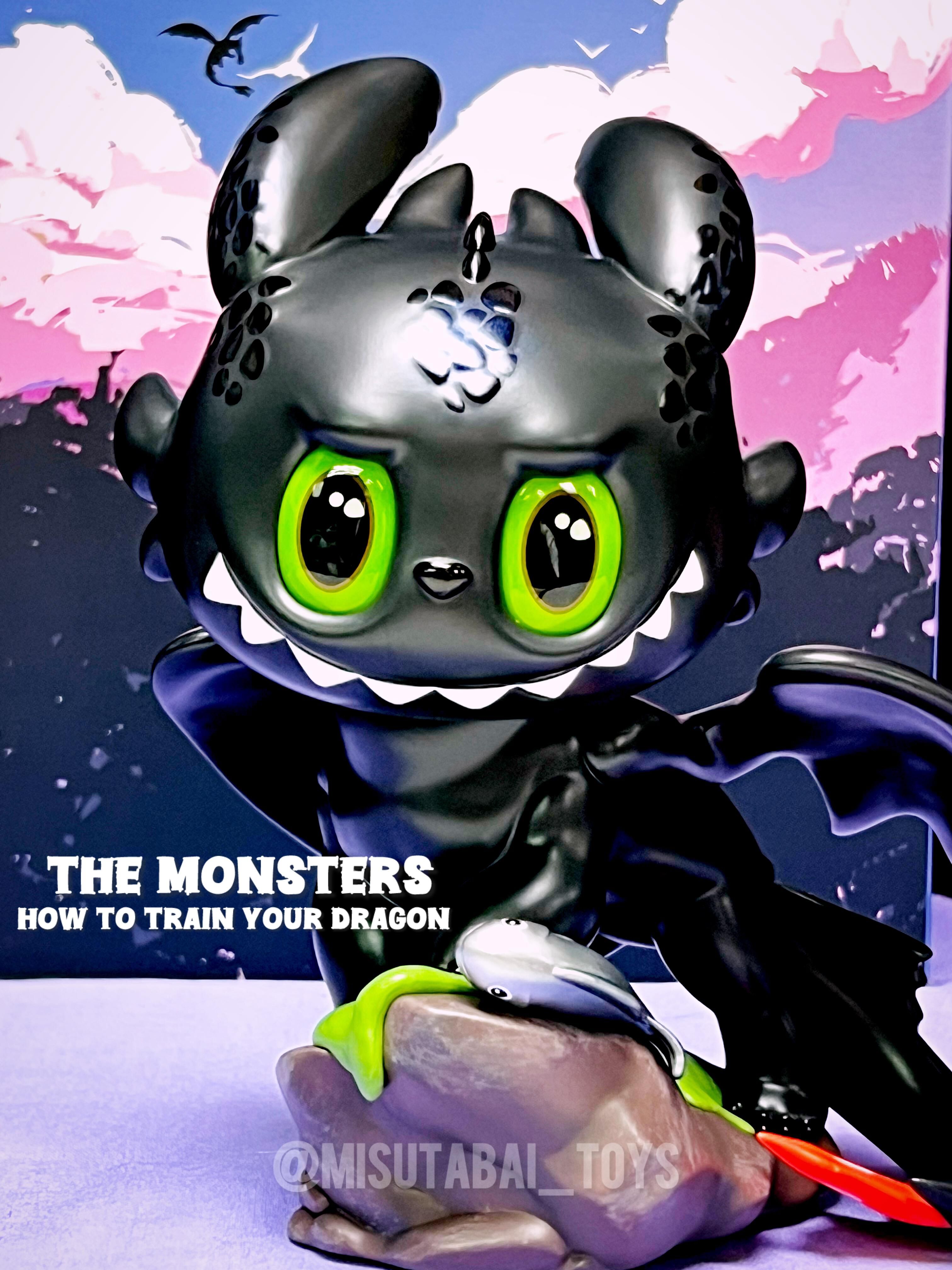 Labubu THE MONSTERS: How to Train Your Dragon 馴龍高手手辦 ( POPMART )