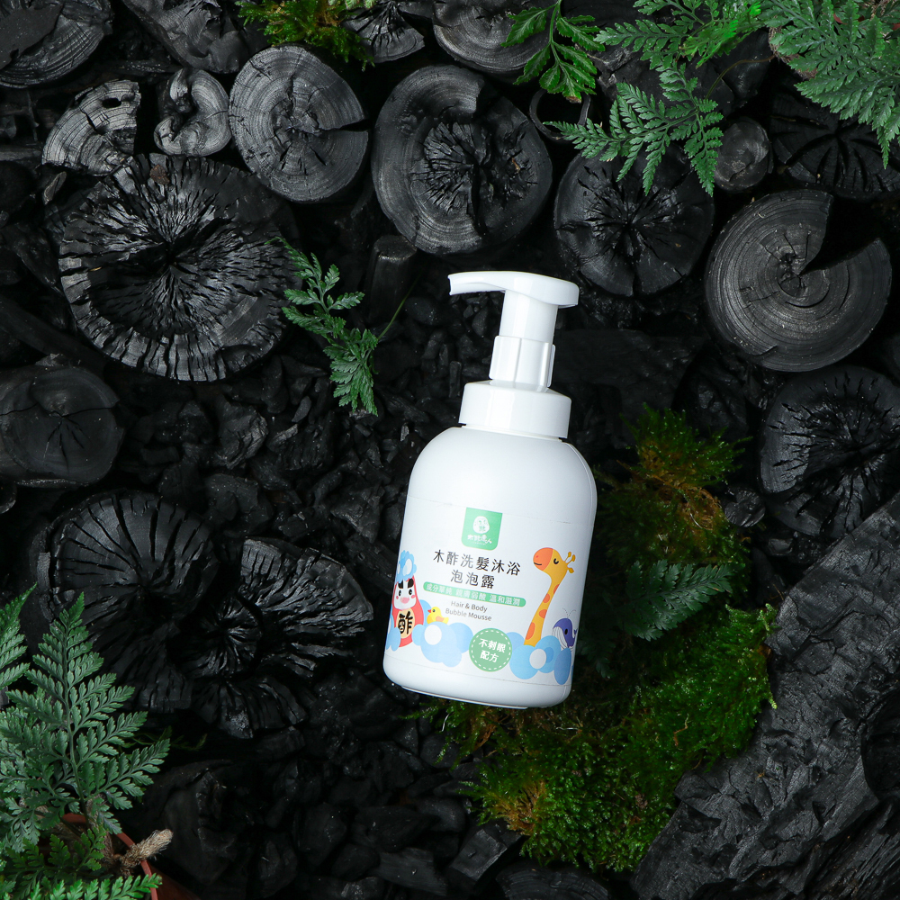 木酢洗髮沐浴泡泡露 340 mL