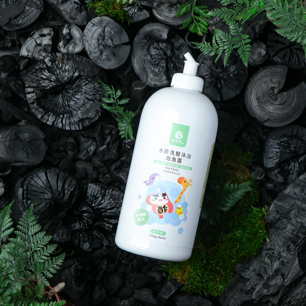 木酢洗髮沐浴泡泡露 1000 mL