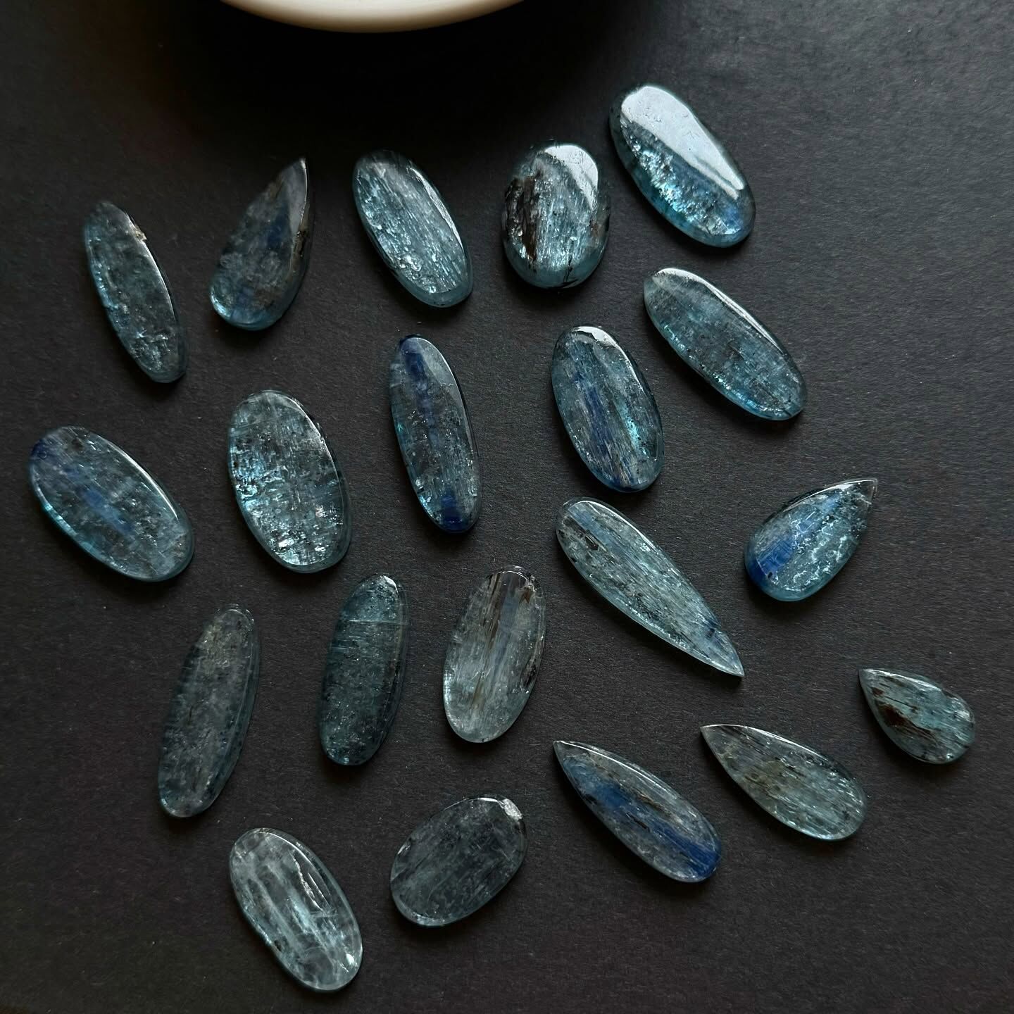 [原石] 藍綠晶石 水晶墜面 水晶蛋面