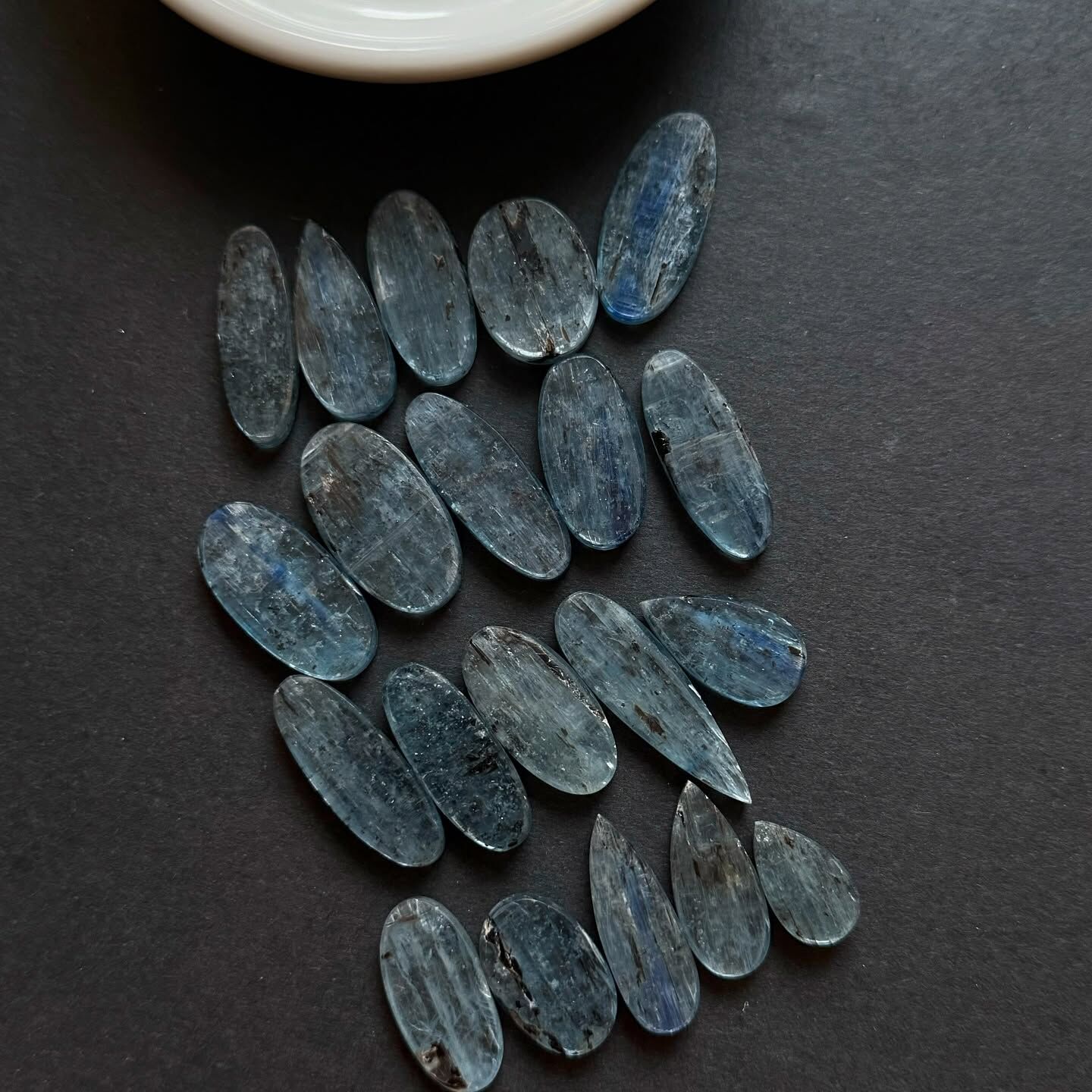 [原石] 藍綠晶石 水晶墜面 水晶蛋面