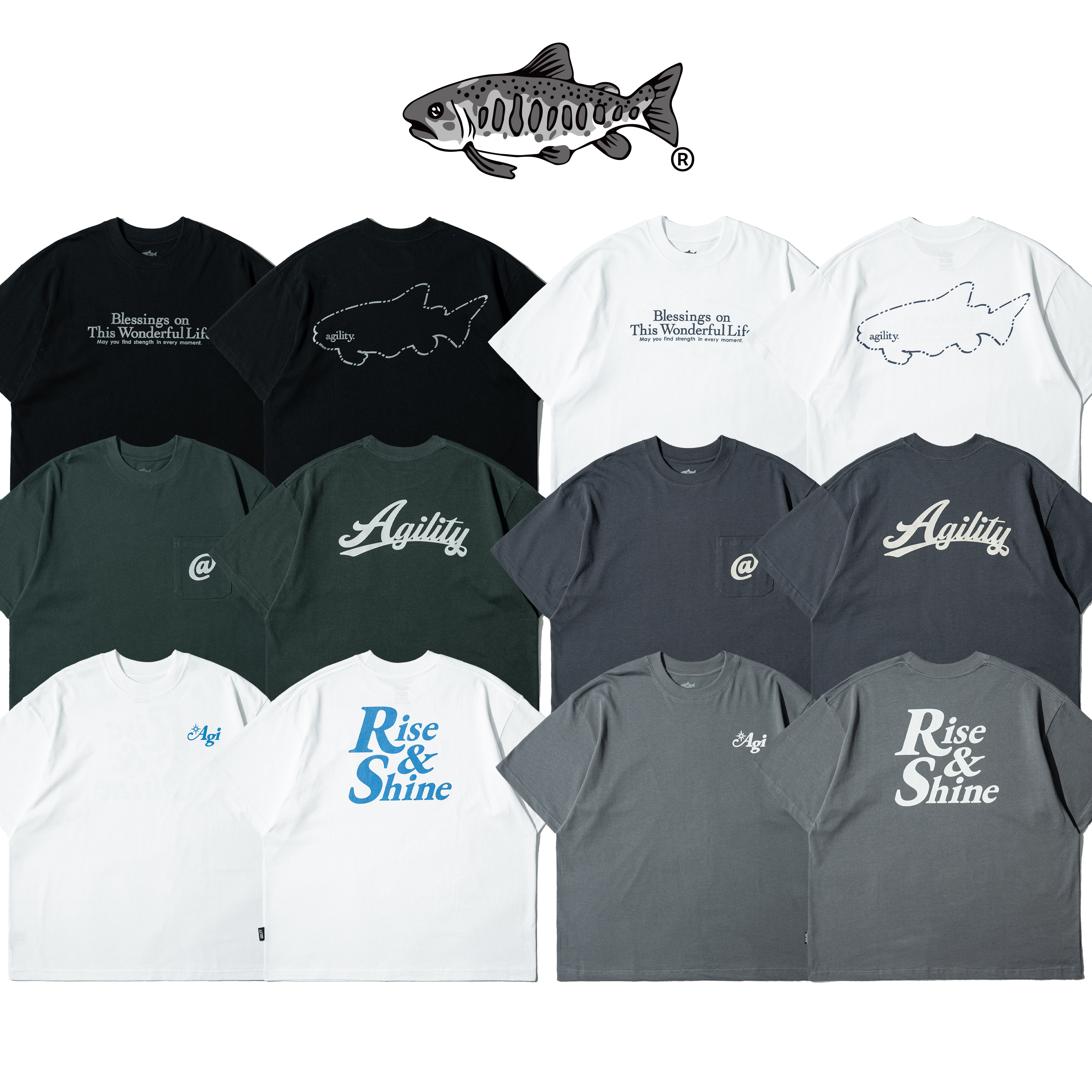 AGILITY Image Heavy Tee / Bright Days 美好日子 [RS6-V5]