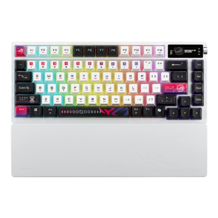 ASUS ROG Azoth X 75% 客製化電競鍵盤 (SNOW/STORM)