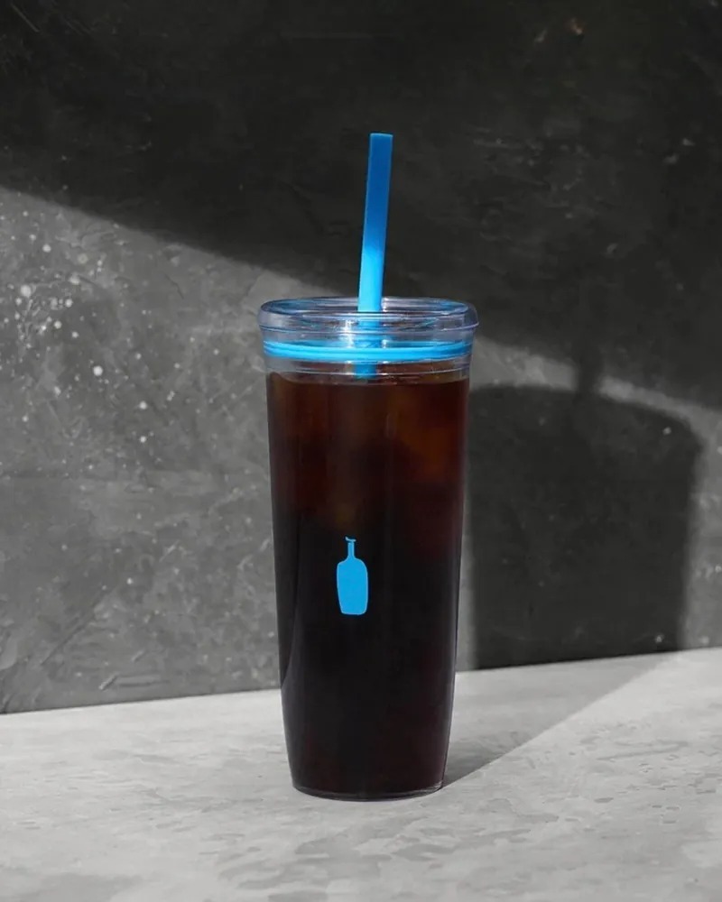 BLUE BOTTLE 藍瓶 新款 吸管杯 590mL