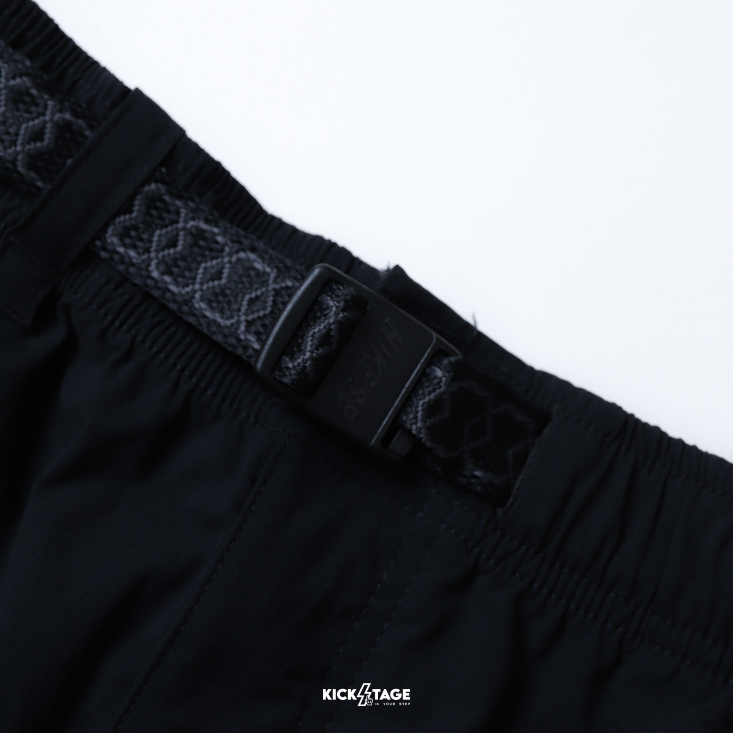 男款 NIKE SB DRY 黑 腰帶 刺繡LOGO 口袋 排汗 工裝短褲 滑板短褲 短褲【HJ2909-010】