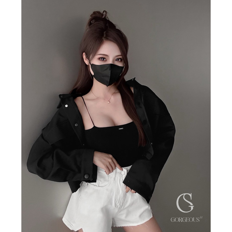 G9634 現貨「爽感立挺品牌外套」