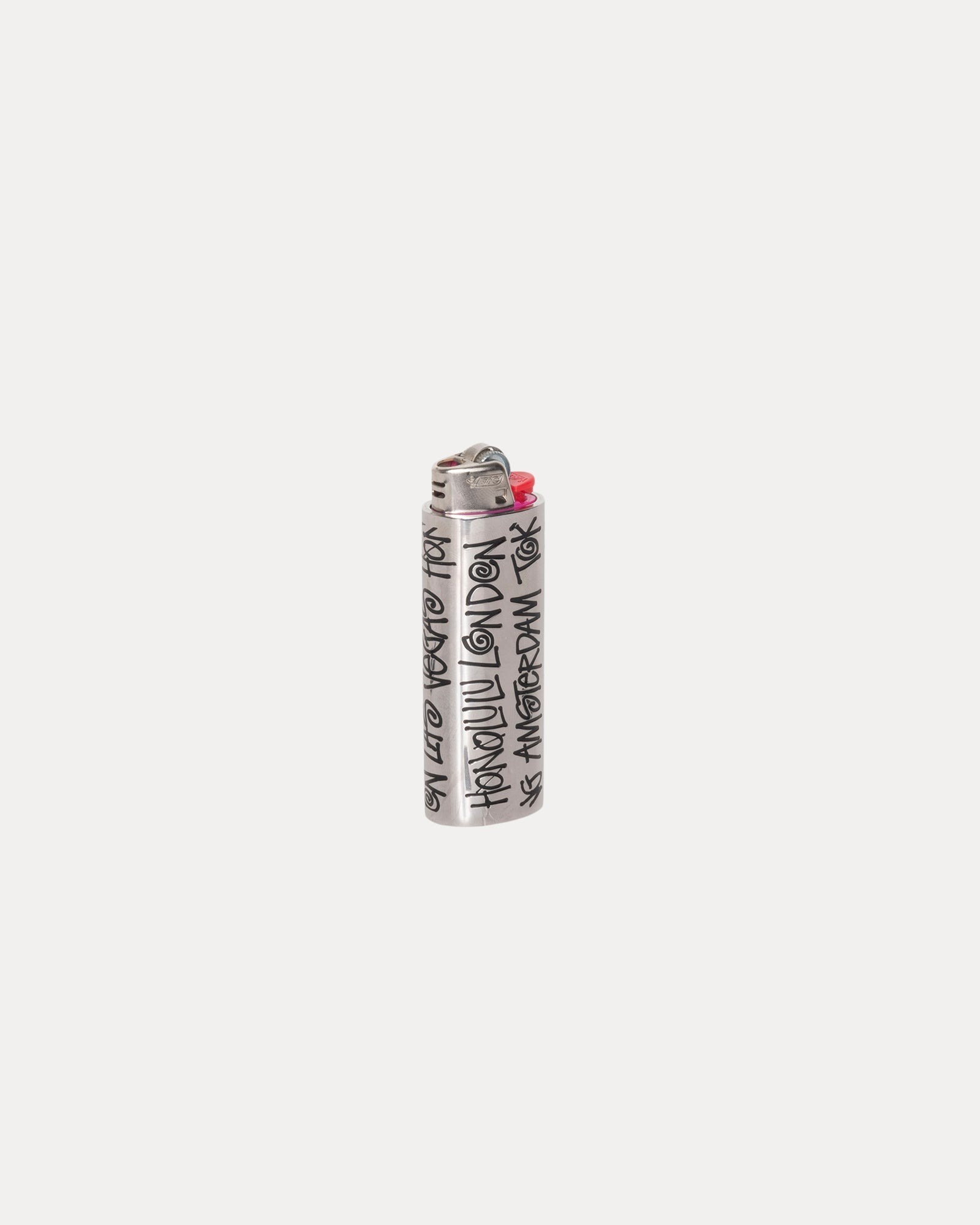 2025AW STUSSY CITY METAL LIGHTER CASE BIC 打火機套 現貨 138951