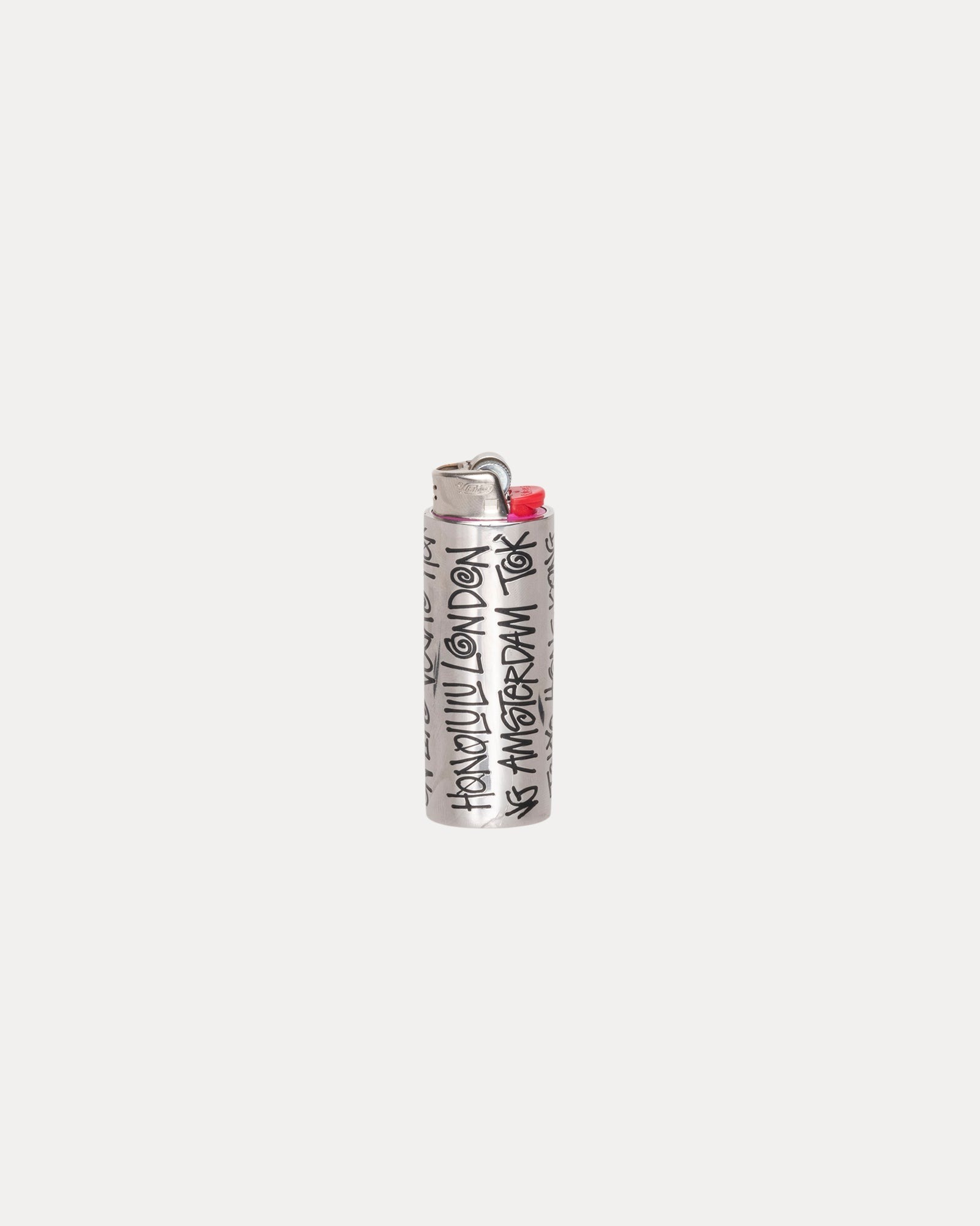 2025AW STUSSY CITY METAL LIGHTER CASE BIC 打火機套 現貨 138951