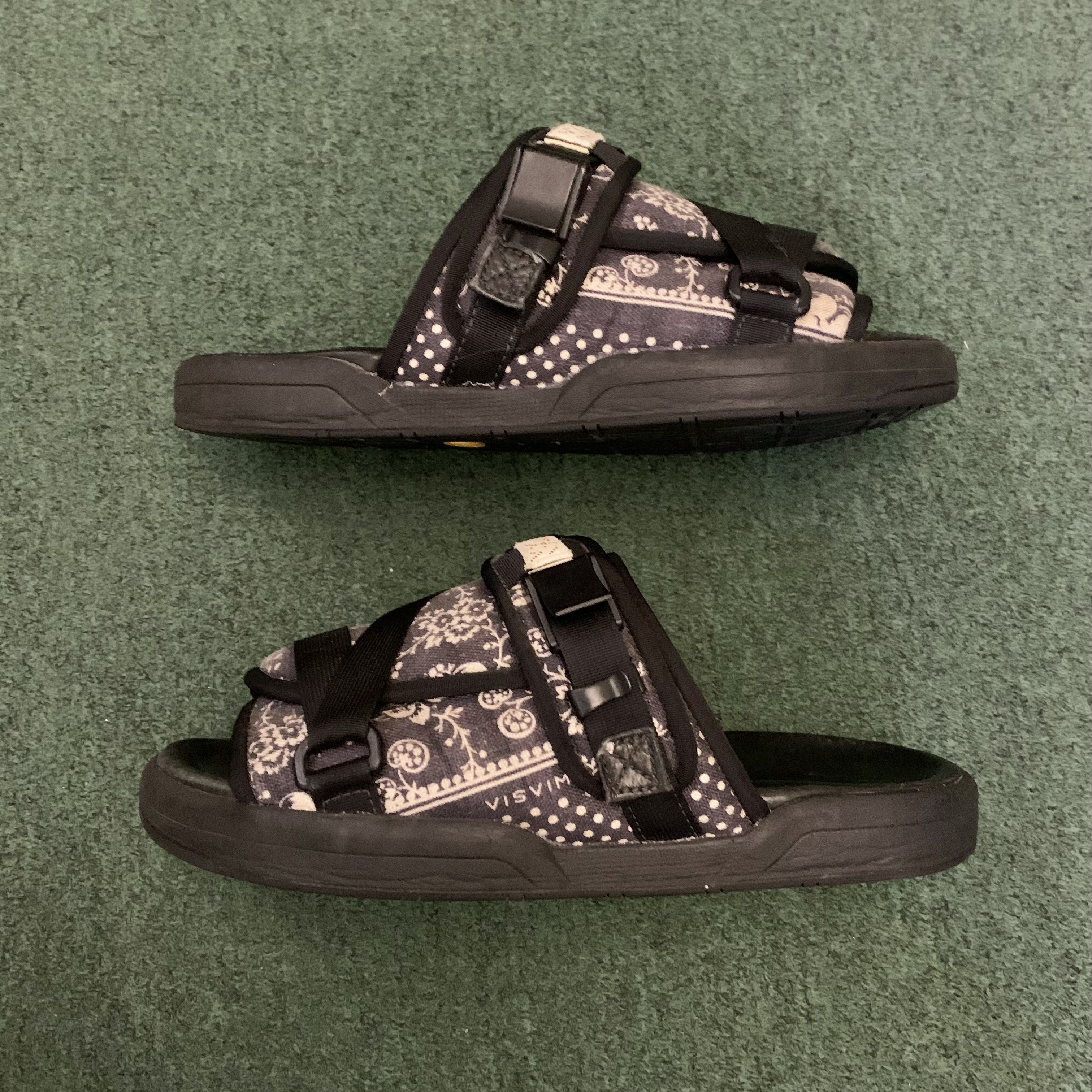 VISVIM ICT CHRISTO BANDANA (( USED B )) 中古 - BLACK SIZE L IN STOCK NOW (現貨發售中)