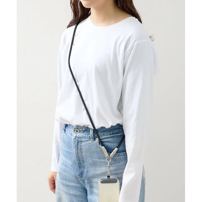 日本限定 3COINS 充電線型手機掛繩(3colors)