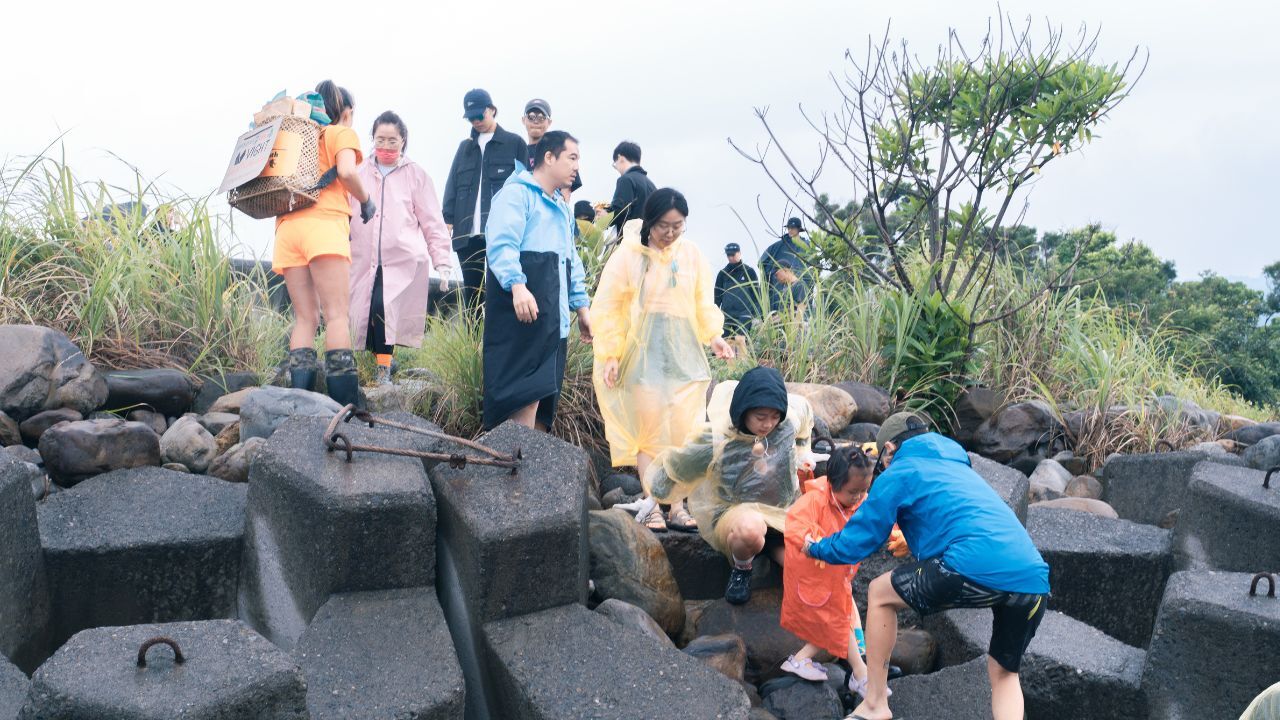 淨灘活動過程