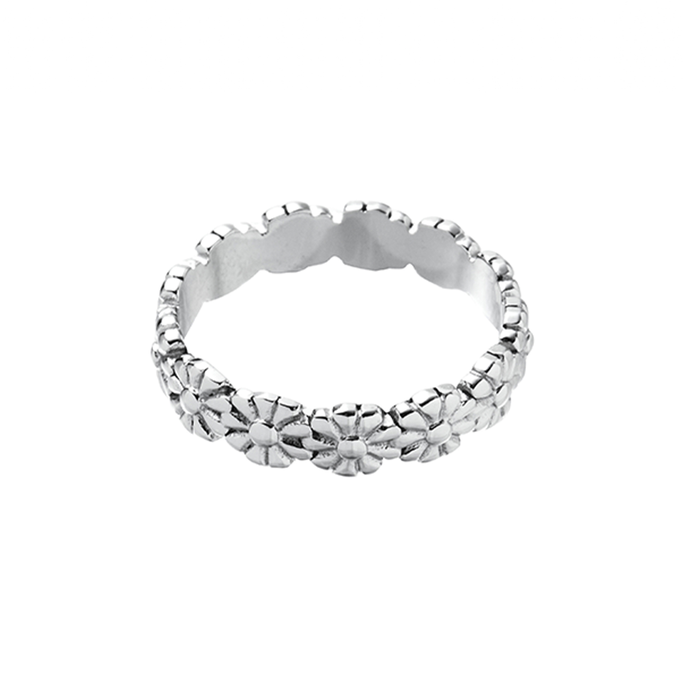 平價飾品,鋼飾,花,戒指