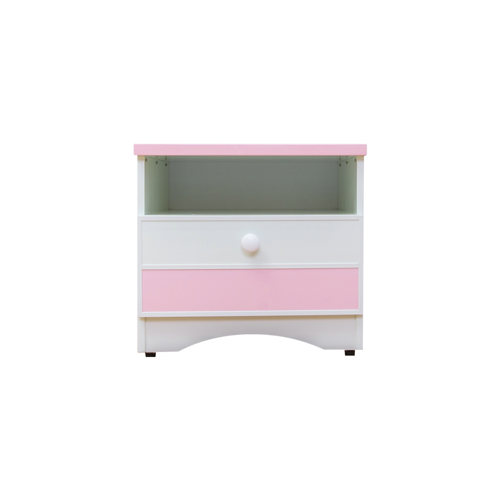 南亞塑鋼-貝妮1.6尺塑鋼一抽床頭櫃