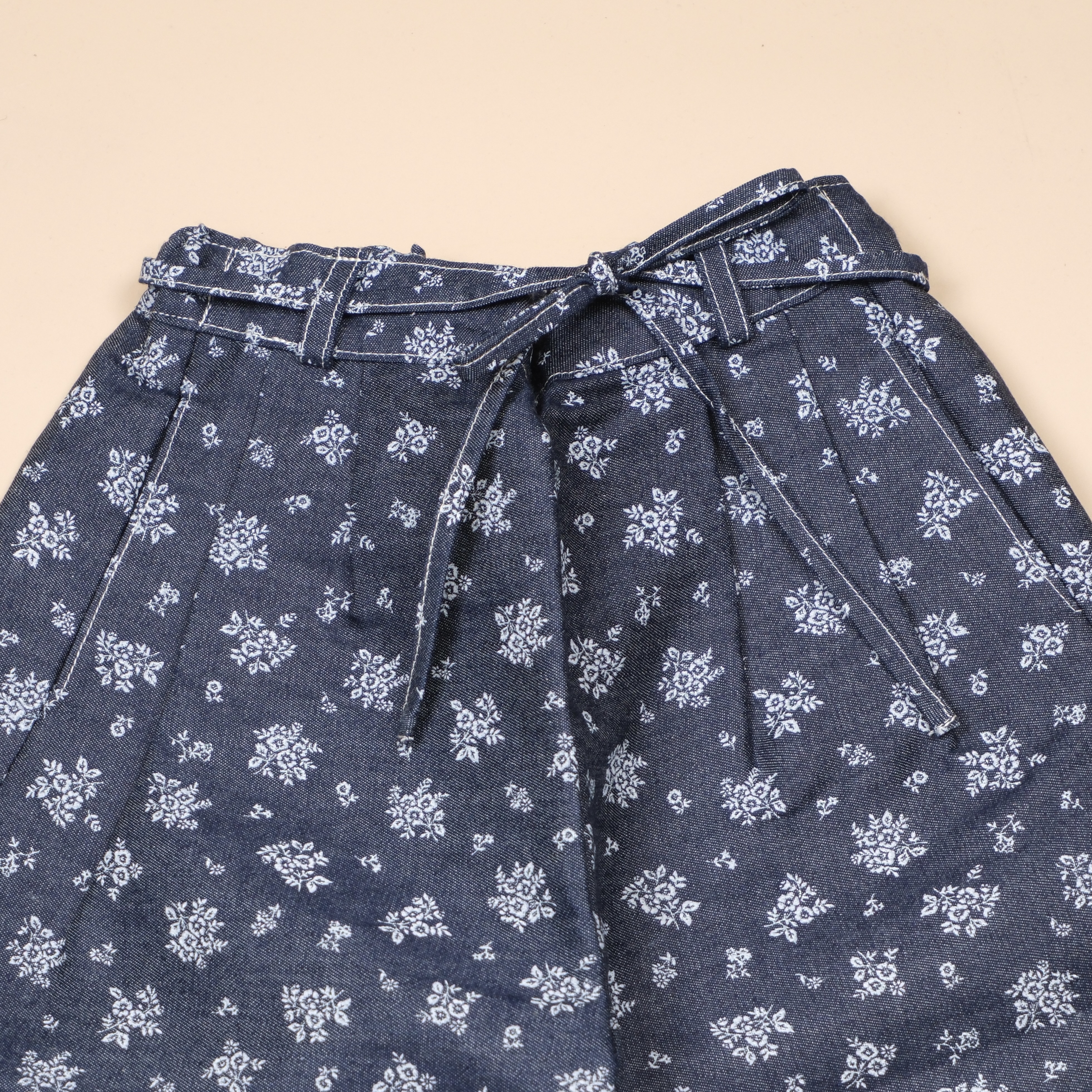 晃悠系列 ᯽ 花束 ᯽ 高腰寬長褲