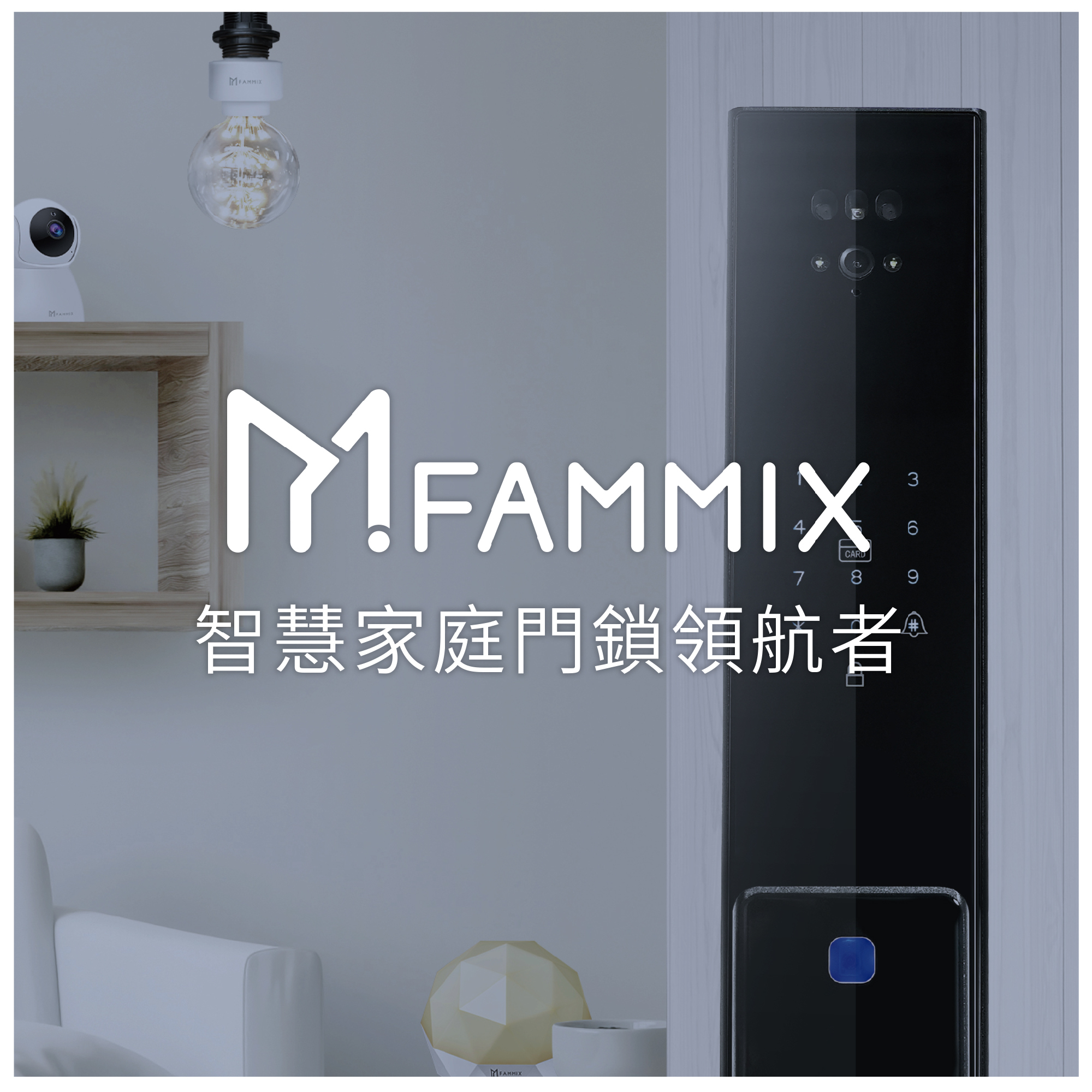 FAMMIX,菲米斯,智慧門鎖.智能門鎖,電子門鎖,指紋門鎖,住家安全,管好你家,延長線,監視器,警報器,防丟器,aiot,aiot智慧物聯,電子鎖,台灣電子鎖品牌推薦,電子鎖選購,電子鎖評價,安全智慧電子鎖,老宅翻新,原廠保固,郭彥均,菲米斯官網
